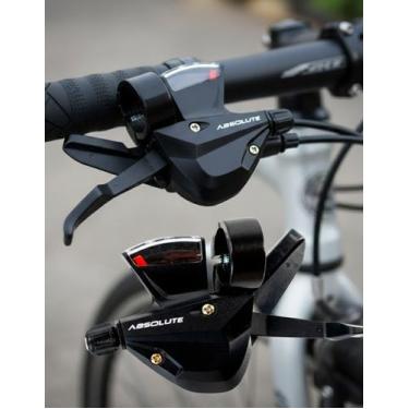 Imagem de Alavanca Passador Marcha Cambio Absolute K310 3x9v 27v Bike Cor:Preto,