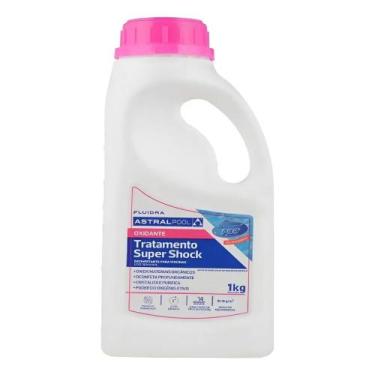Imagem de Oxidante Tratamento Super Shock Gran 1kg Astralpool Branco