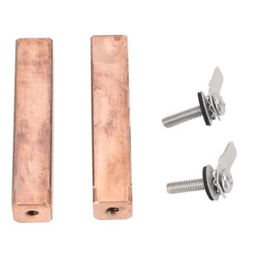 Imagem de Fabater Eletrodos de Cobre para Piscina Ionização Durável para Câmara Ionizadora de Energia, Baixo Consumo de Energia para Uso Interno [2 conjuntos] Eletrodos de Substituição para Piscina para