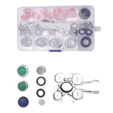 Imagem de YWBL-WH Ferramenta de Remoção de Aerador de Torneira 12 Em 1, Chave de Torneira de Pia Universal para TT TJ JR STD TF M16 M18 M20 M22 M24, Com Liga de Aço Cromado Não Abrasivo