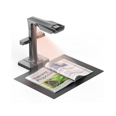 Imagem de CZUR Escaneador de livros ET MAX, scanner de documentos de alta resolução de 38 MP com achatamento de curvas, detecção automática de página, OCR, saída HDMI, compatível com Windows/Mac/Linux