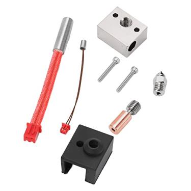 Imagem de Naroote Kit Hotend para Impressora 3D Tubo de Garganta Com Bico Aquecedor de Metal Bi Eficiente para Ender 3 S1 24V 40W - Ideal para Entusiastas de Impressão Em Alta Temperatura