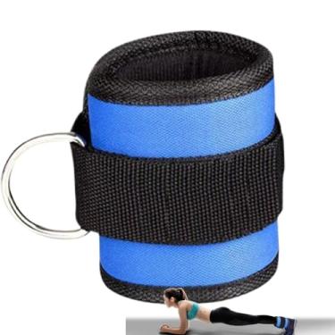 Imagem de Correia do tornozelo para máquina de, alça de tornozelo para máquina de | Alças confortáveis ​​para o ajustável para o treino,Punhos de pulso acolchoados, extensões de pernas e abdutores de