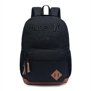 Imagem de Mochila Hurley Casual Notebook Resistente Moderna Faculdade 16 Litros-Unissex