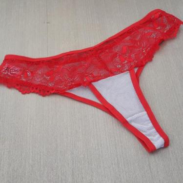 Imagem de Calcinha Letícia Cor:VermelhoTamanho:G - Kit Mania Lingerie, Vermelho,