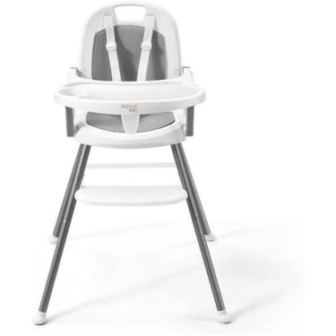 Imagem de Cadeira de Alimentação Portátil Berry 3 em 1 Cinza Multikids