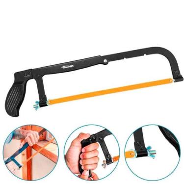 Imagem de Arco de Serra Manual Regulável Serrote Tico Tico poda Corta Serrinha A