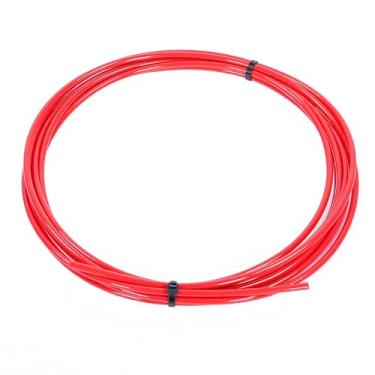 Imagem de Fafeicy Extensão de Tubo de Cobre Condicionado, 4m de Comprimento, 1/4 pol. Dobrador Vermelho Com Borracha Elástica para Ar Condicionado