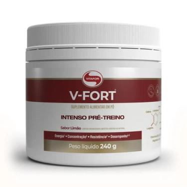 Imagem de VFort Pré Treino Limão Pote 240g  VitaFor