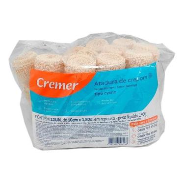 Imagem de Atadura de Crepom Tipo Cysne 10CMx1,8M PCT. C12UN Cremer