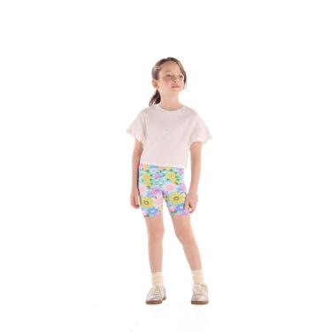 Imagem de Bermuda Ciclista Infantil em Cotton Quimby-Feminino