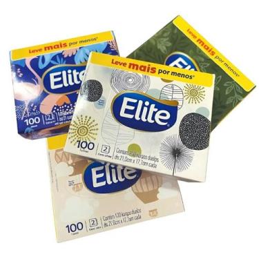 Imagem de Lenço de Papel Folha Dupla Elite - 100 Unidades - Softys