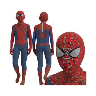 Imagem de Fantasia De Cosplay Do Homem-Aranha Para Crianças E Adultos, Roupa De 