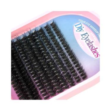 Imagem de Cílios Postiços 5D Fluffy Cluster 60D 80D 100D 180D, Cílios Grossos Co