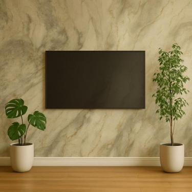 Imagem de Papel De Parede Vinilico Pedra Natural Rolo 0,53x10m Vinil PVC - Plast