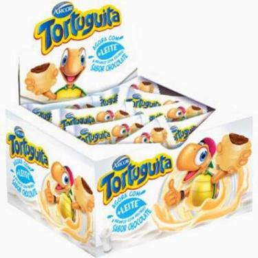 Imagem de Chocolate Tortuguita Branco Display 24undx15,5g Arcor