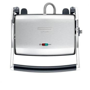 Imagem de Sanduicheira Tramontina By Breville Express Em Aço Inox Fosco Com Chap