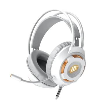 Imagem de Headset Gamer Kaster Usb Branco C/led Oex