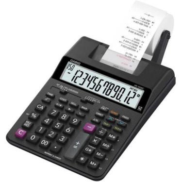 Imagem de Calculadora de Impressao 12 DIG. Reimpressao Bivolt PR. - Casio