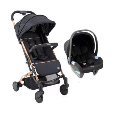 Imagem de Carrinho de Bebê Burigotto Zap e Bebê Conforto Materna Passeio Até 15k