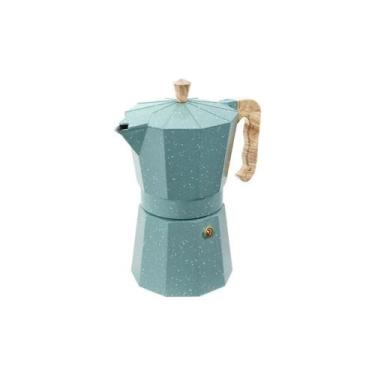 Imagem de Cafeteira Italiana Verona Alumínio Verde Brinox