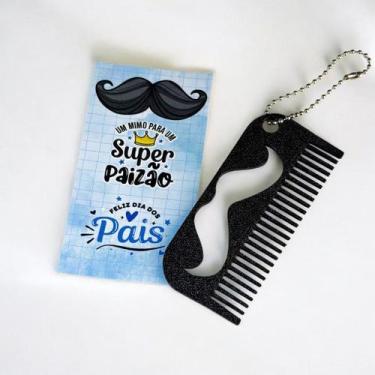 Imagem de Kit 50 und Cartão Dia dos Pais +Mini Pente de Bolso Brinde - BEART