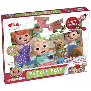 Imagem de Elka Puzzle Play 20 peças Lente Mágica - Cocomelon, Cartonado sortido