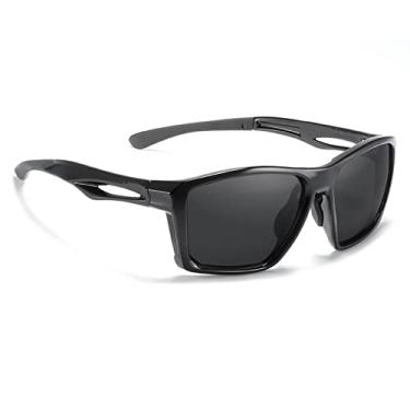 Imagem de Material Sports Sunglasses Men Polarized UV400 Coating Sun Glasses Fishing Strong Hinges,C8,china