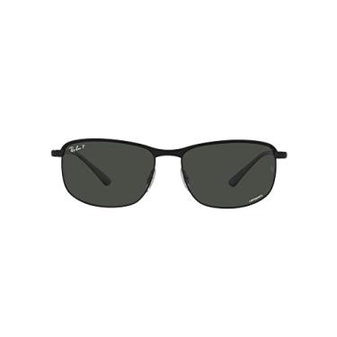 Imagem de Óculos de Sol Ray-Ban Polarizado 0RB3671CH 186/K8 Tam 60 / Preto - Lentes Cinza