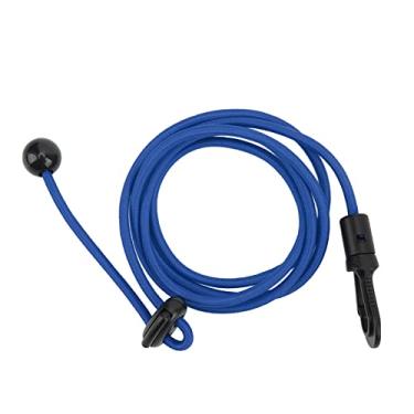Imagem de Saco de corda de remo para alguns itens de bungee 120 cm caiaque de barco portátil resistente Azul