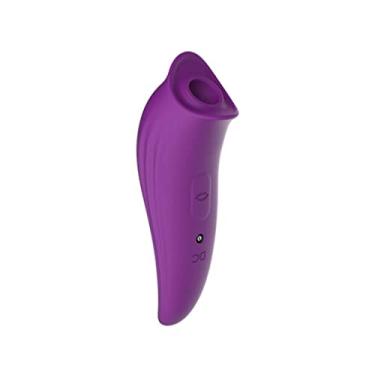 Imagem de Vibrador Feminino Sugando 7 Velocidades Brinquedos Sexuais Estimulador Erótico Zatla (Roxo)