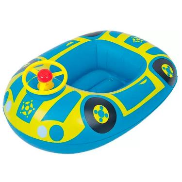 Imagem de Boia Inflável Carrinho com Direção - Brizi - Azul