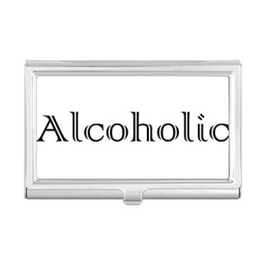 Imagem de Carteira elegante com porta-cartões de visita alcoólico