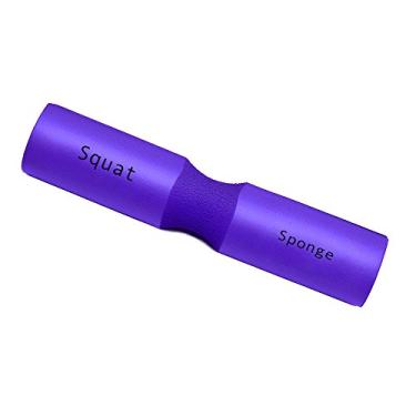 Imagem de Esponja Squat 45 cm de comprimento roxo, 9 cm de diâmetro e 4 cm de espessura Olympic Barbell Pad
