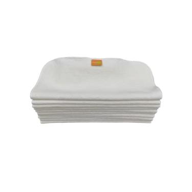 Imagem de Kit 5 Absorventes Ecológicos para Fralda reutilizável - 4 camadas Unifloc