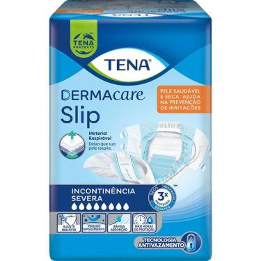 Imagem de Fralda Geriátrica Tena Dermacare Slip Xg Com 7 Unidades