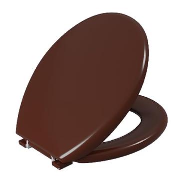 Imagem de Assento Sanitário Almofadado Tpk Marrom Astra Astra Marrom