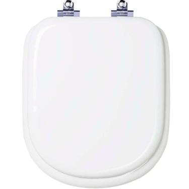 Imagem de Tampa de Vaso Almofadado com Amortecedor Vogue Plus Branco para bacia Deca