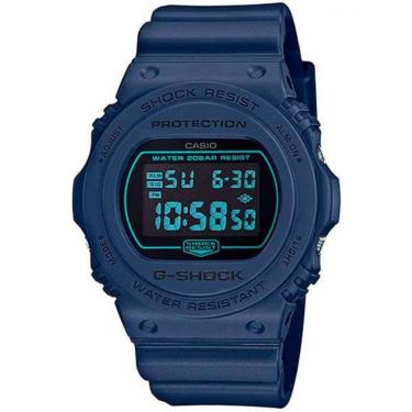 Imagem de Relógio CASIO G-SHOCK masculino azul DW-5700BBM-2DR