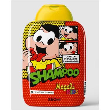 Imagem de Shampoo Cabelos Ondulados E Cacheados Magali Kids Cia Da Natureza 260