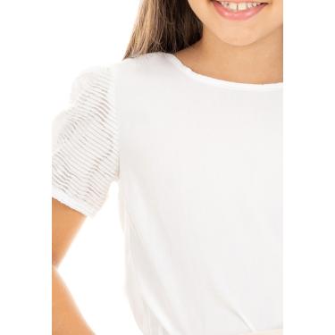 Imagem de Infantil - Blusa Lisa Branca Ok&Pakita 10 Off-white  menina