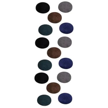 Imagem de LALAFINA 75 Peças adesivos de retalhos Kit de remendos de tecido camurça Patchwork para roupas joelho de ferro no patch ferro em remendos para conserto de roupas jeans decoração Mochila