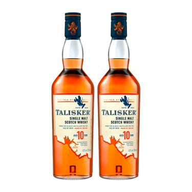Imagem de Talisker Single Malt Scotch Whisky Escocês 10 anos 2x 750ml
