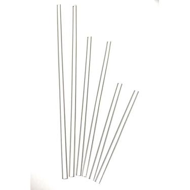 Imagem de 25pcs 4" x 4mm Flat Clear Sticks for Cake Toppers Cake pops or Lollipops - Acrylic Plexiglass Sticks Transparent Clear, Strong and not Bendy with Length of 4“,6“ or 8“ (25, 4in)