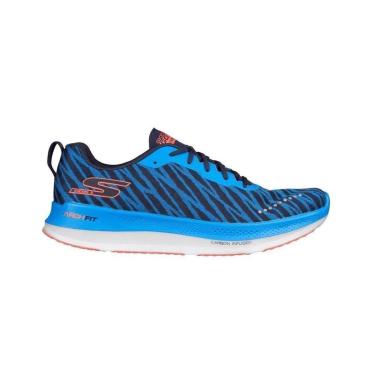Imagem de Tênis Skechers Go Run Razor Excess 2 - Azul/azul marinho-Unissex