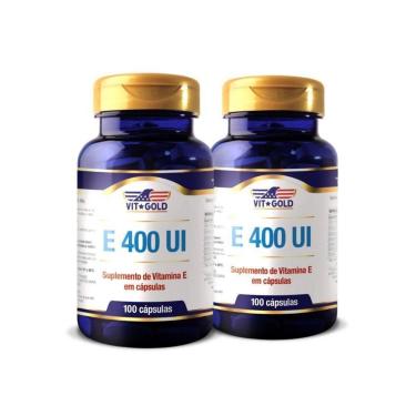 Imagem de Vitamina E 400 UI Vitgold Kit 2x 100 cápsulas-Unissex