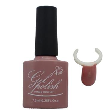 Imagem de Esmalte Em Gel Chic & Fun 7,5ml Led/uv Unhas Manicure Nail C/Registro (030, x 1un)