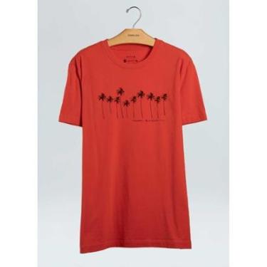 Imagem de T-Shirt Vintage Coqueiros-Vermelho Fiery-Masculino