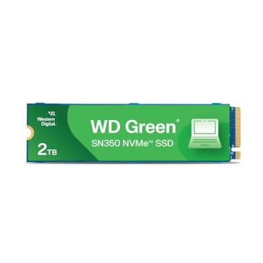 Imagem de SSD WD Green SN350 2TB NVMe M.2 2280 (Leitura até 3200MB/s e Gravação até 2500MB/s)
