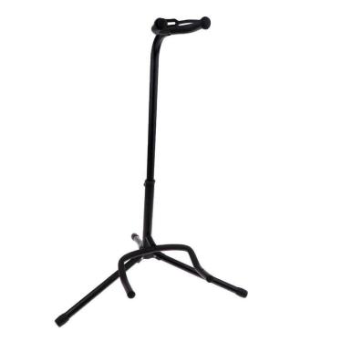 Imagem de Suporte Vertical De Chão Tripé Guitarra Baixo Violão Trava